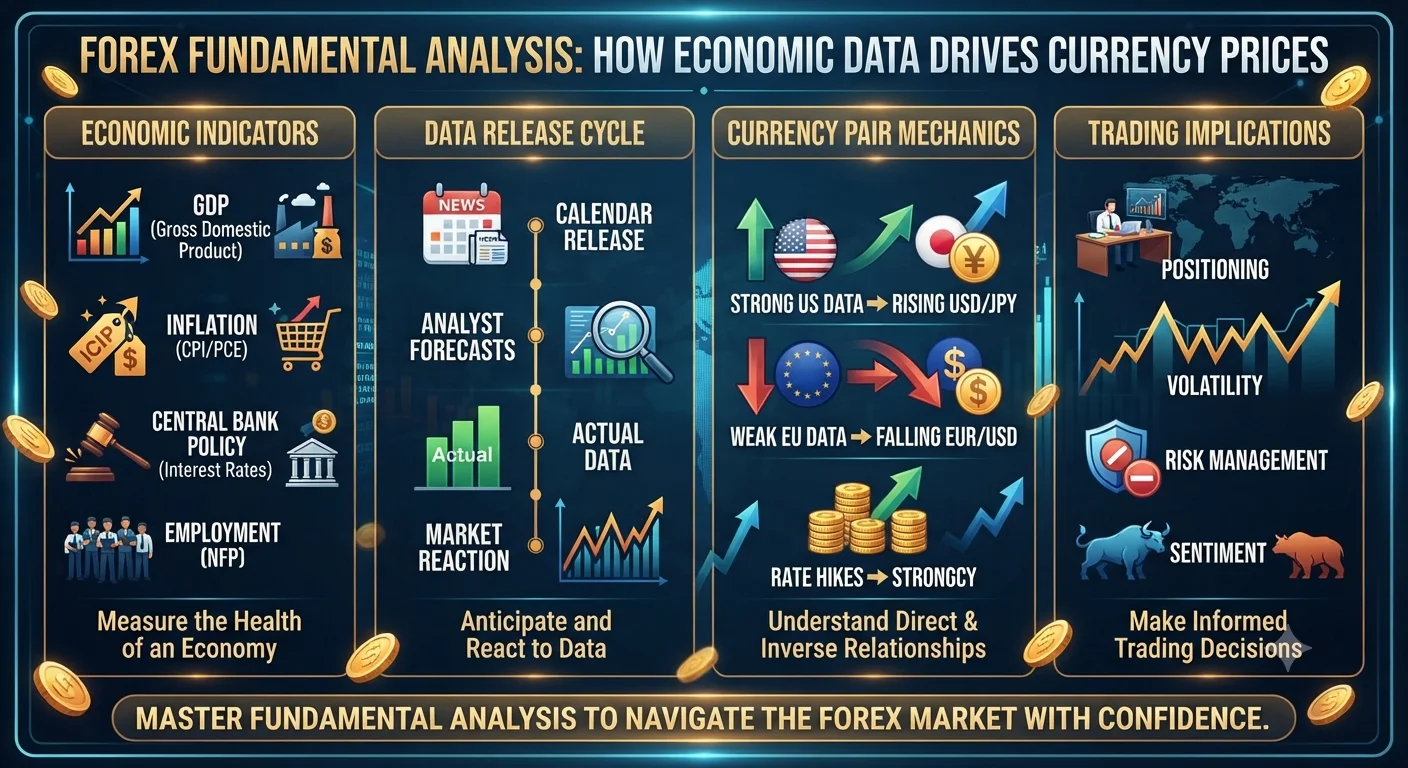 Forex Fundamental Analysis: How Economic Data Drives Currency Prices