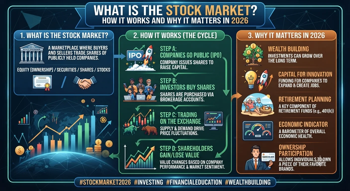 What Is the Stock Market? How It Works and Why It Matters in 2026